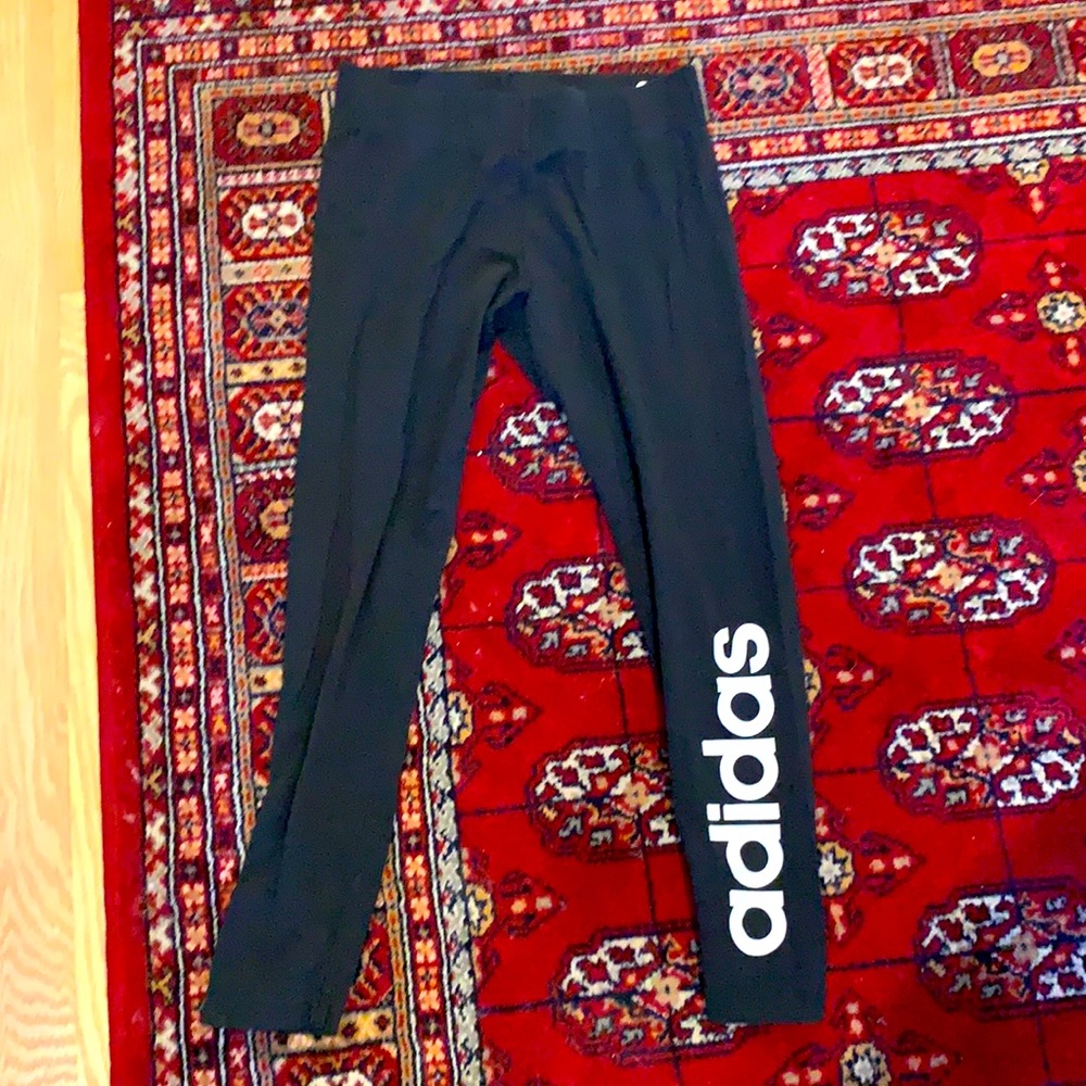 Thick waistband adidas leggings (M)